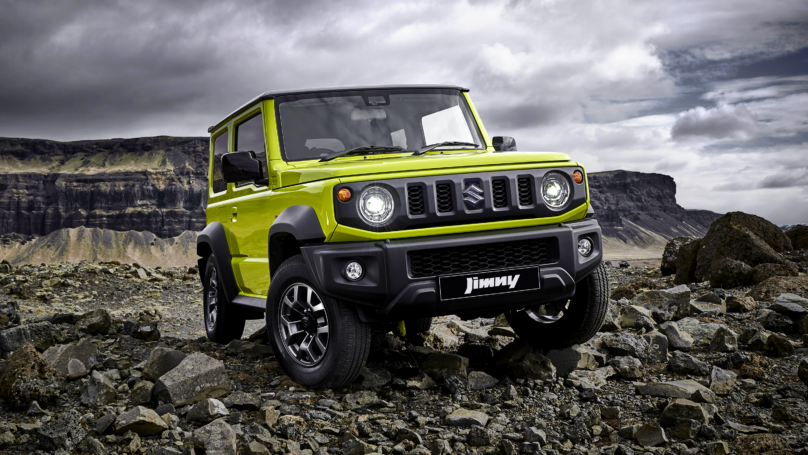 Jimny is built to handle rugged off-road terrain