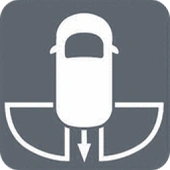 Rear Cross Traffic Alert safety icon