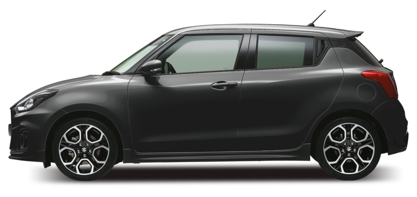 Swift Sport Grey Side view