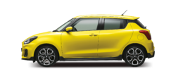 Swift Sport side yellow