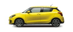 Swift Sport side yellow