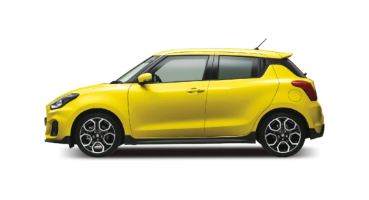 Swift Sport side yellow