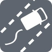 Weaving Alert safety icon