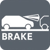 Brake sensor icon