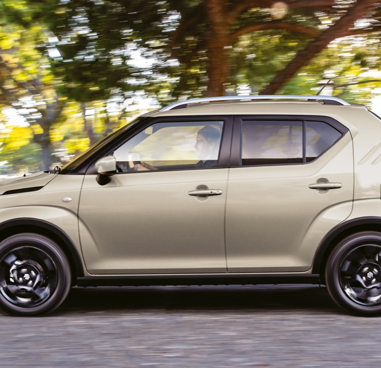 Suzuki Ignis Beige, side view