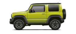 Jimny Yellow side profile