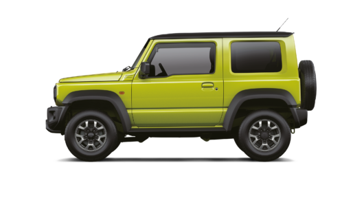 Jimny Yellow side profile