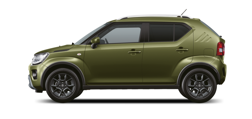 Ignis GLX Khaki Side view