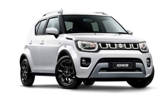 Ignis GLX White Front view