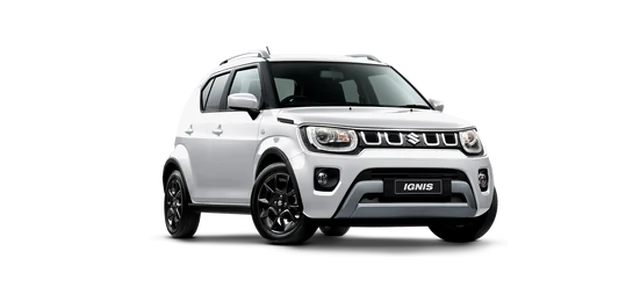 Ignis GLX White Front view