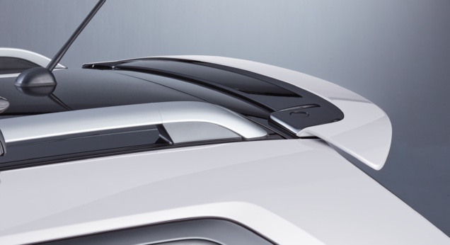 Ignis - Roof Edge Spoiler, Pure White