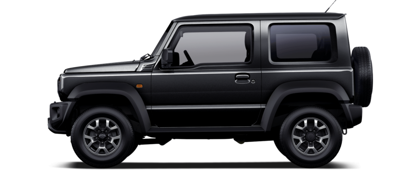 Side Jimny Profile Black