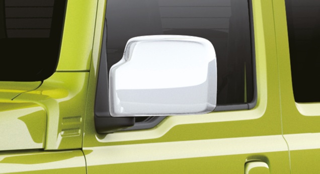 Jimny - Door Mirror Cover, White