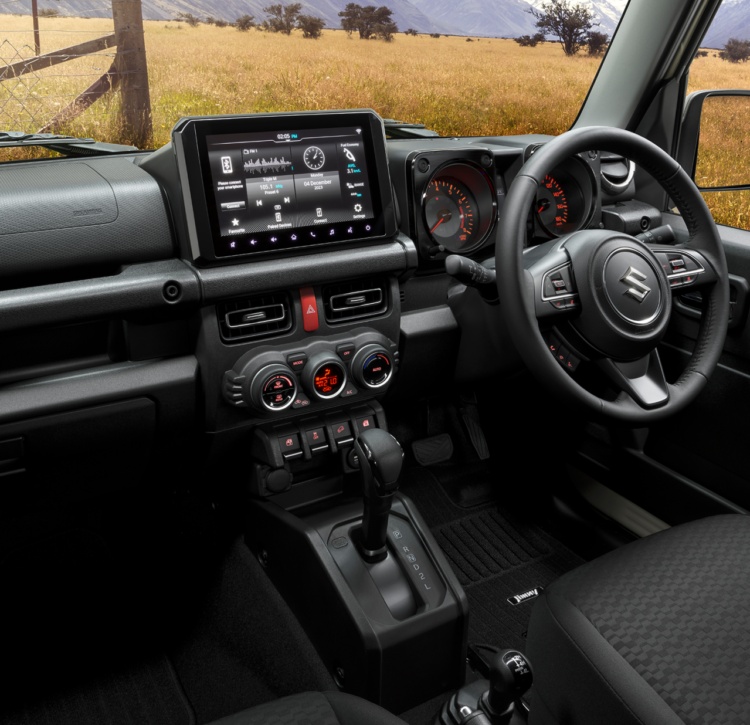 Jimny XL interior