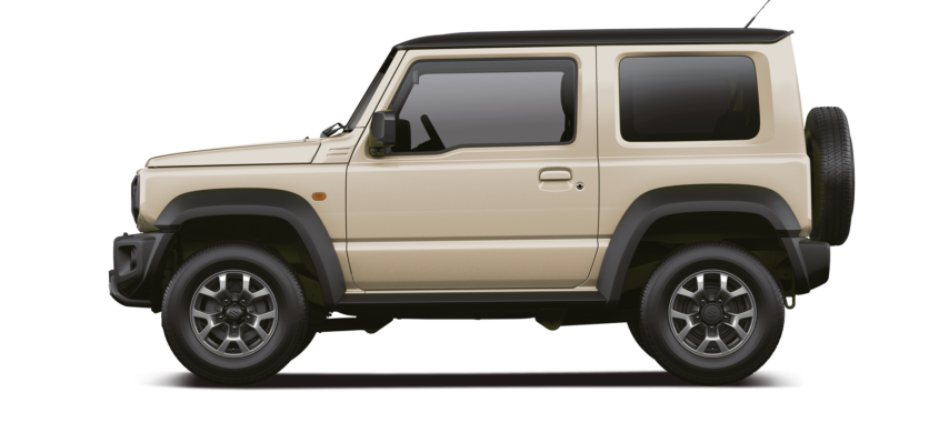 Jimny Ivory Side profile