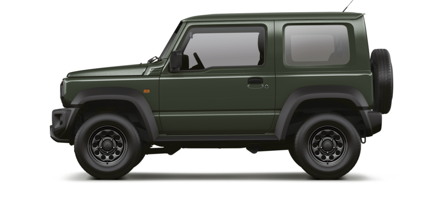 Jimny Lite Green side view