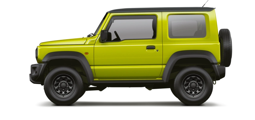 Yellow Jimny Lite Side Profile