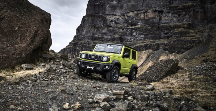 Jimny has a range of safety features to help you stay safe, on or off road.