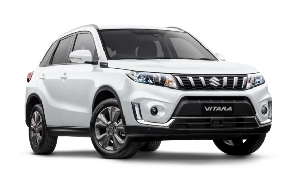 Front Suzuki Vitara Turbo in a 