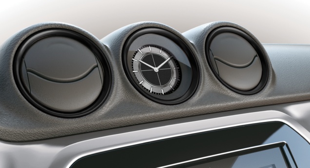 Vitara Air Conditioner Ring Set - Piano Black