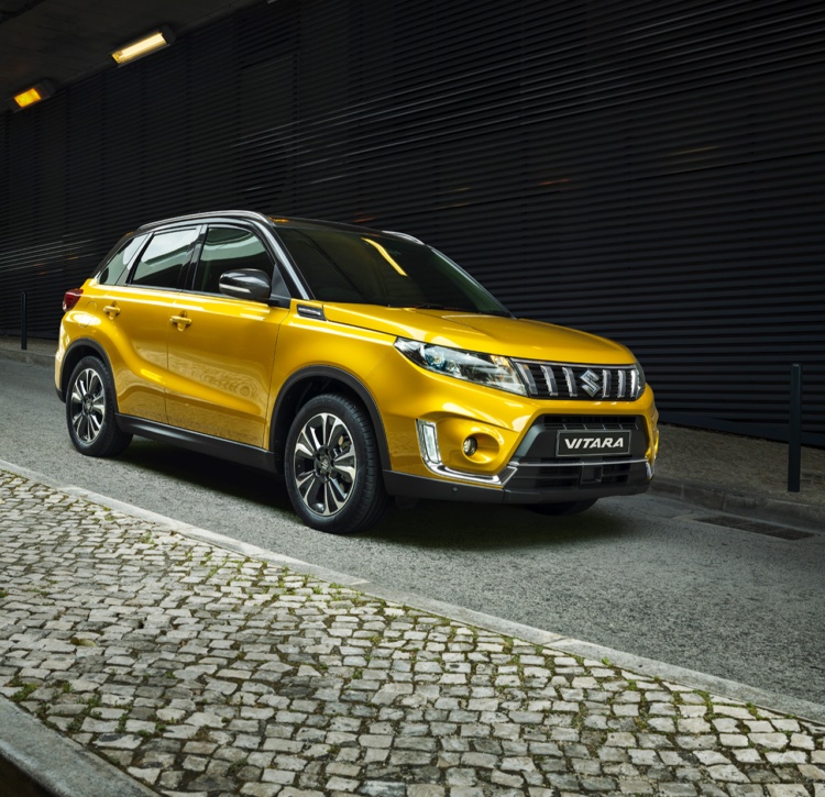 Suzuki Vitara vibrant two-tone colours stands out from the crowd