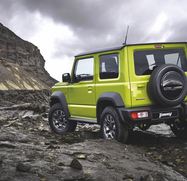 Jimny on mountain