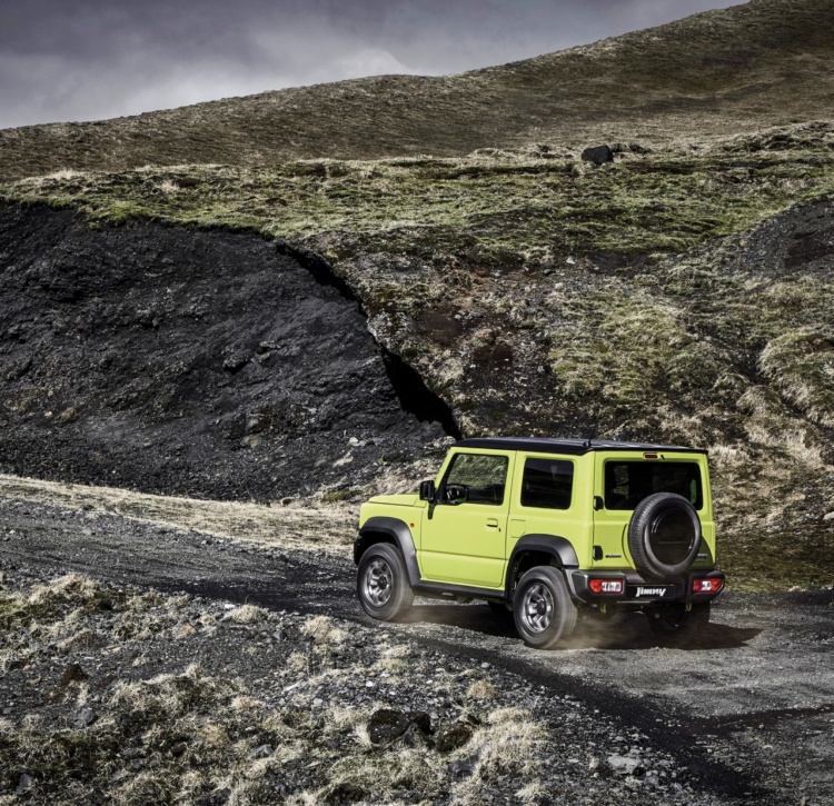 Jimny on mountain