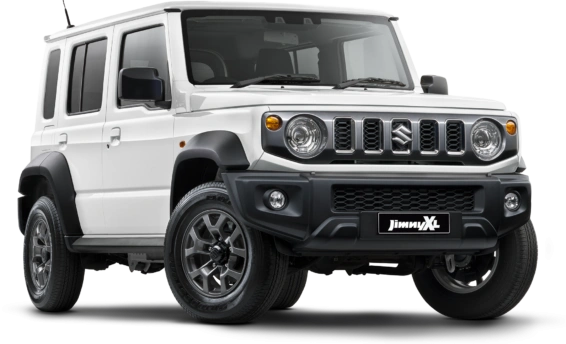 Front Suzuki Jimny XL in a 