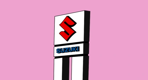 Suzuki Dealer Locator Image - Pink