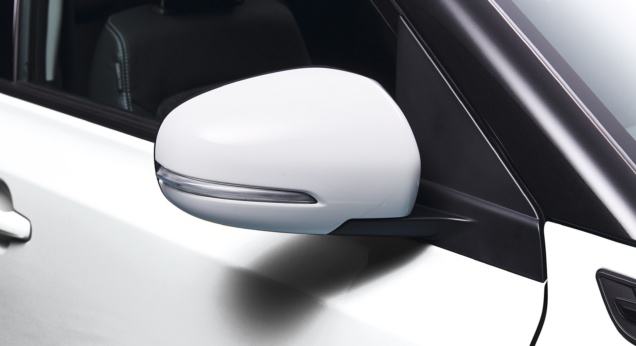 Door Mirror Cover Set (with indicator) - White