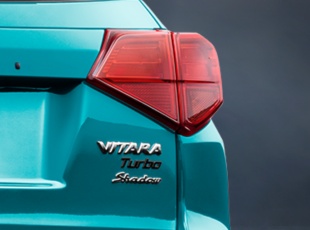 Vitara Turbo Shadow Badge