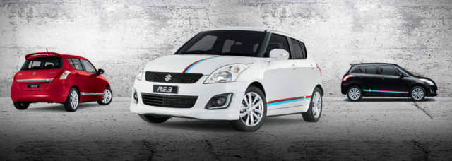 The RE.3 puts a sporty spin on the Swift