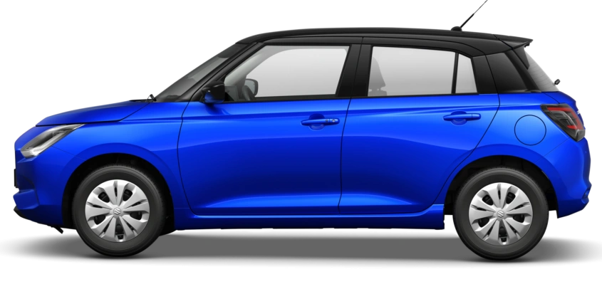 Frontier Blue Pearl with Black Roof