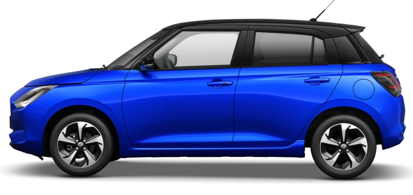 Frontier Blue Pearl with Black Roof