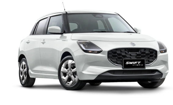 Front Suzuki Swift Hybrid Plus in a 